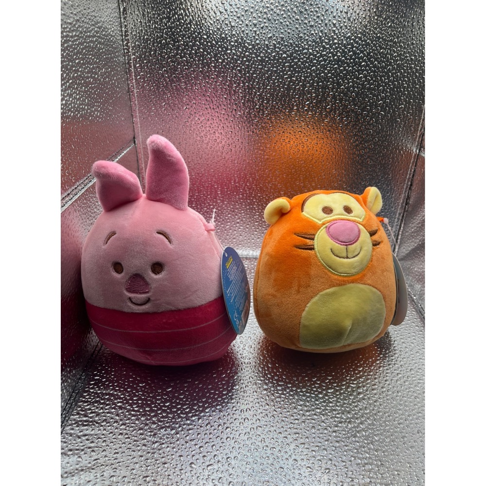 Kellytoy Disney Squishmallows Tigger Piglet Plush Toy Set